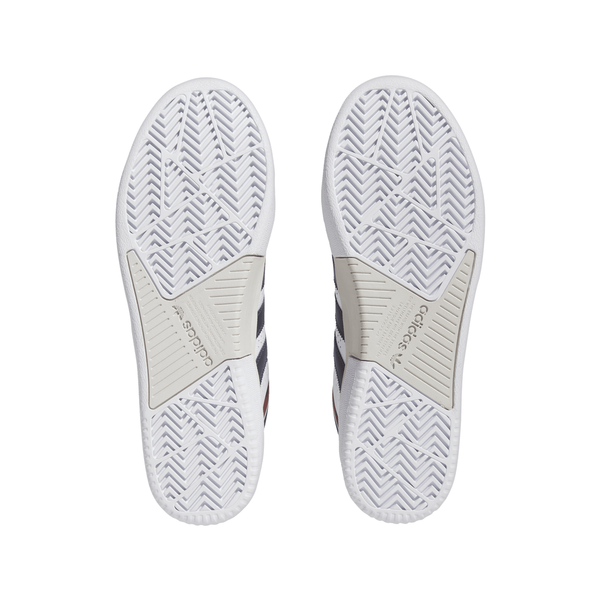 ADIDAS Tyshawn Shoes Cloud White/Collegiate Navy/Grey One Men's Skate Shoes Adidas