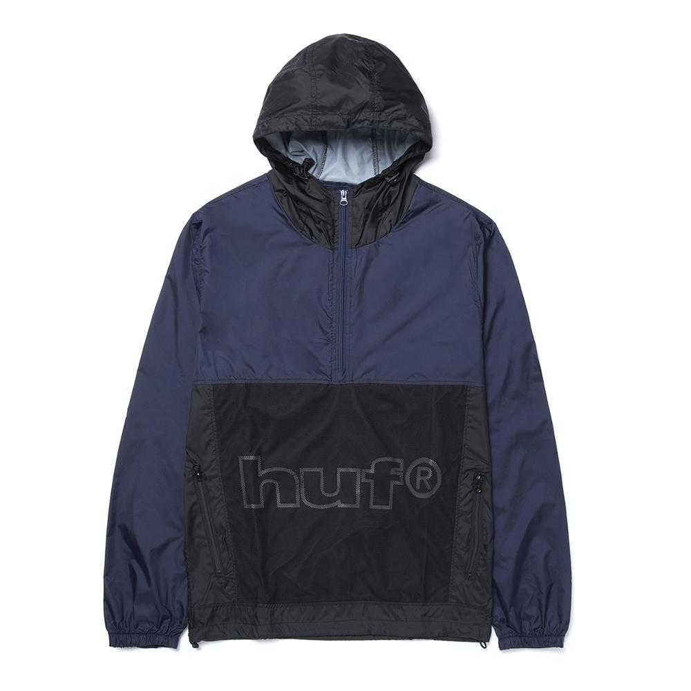 HUF Wireframe Anorak Jacket Navy Men's Street Jackets huf M