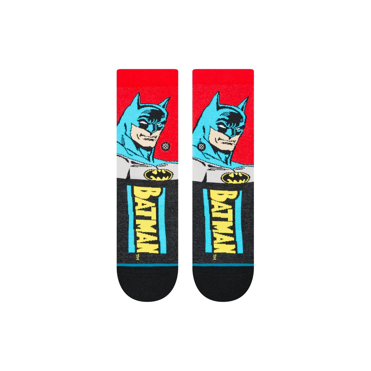 STANCE Kids Batman Comic Socks Black Youth Socks Stance