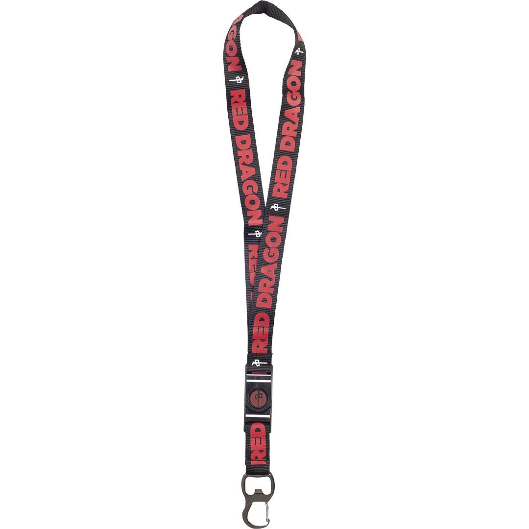 RDS Lanyard Black/Red/White Lanyards and Keychains RDS