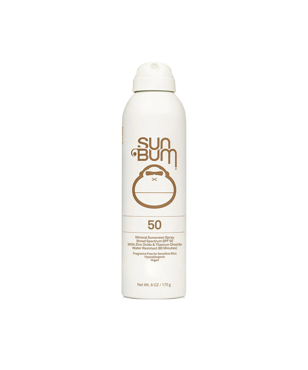 SUN BUM Mineral SPF 50 Sunscreen Spray 6oz Sunscreen Sun Bum