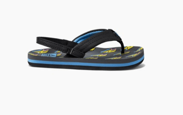 REEF Kids Ahi Sandals Boys Bolt Up Youth Sandals Reef