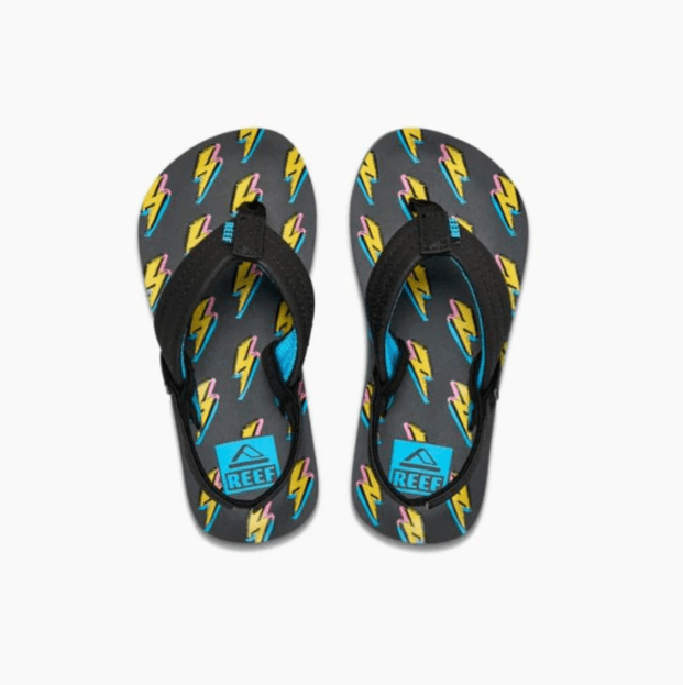 REEF Kids Ahi Sandals Boys Bolt Up Youth Sandals Reef