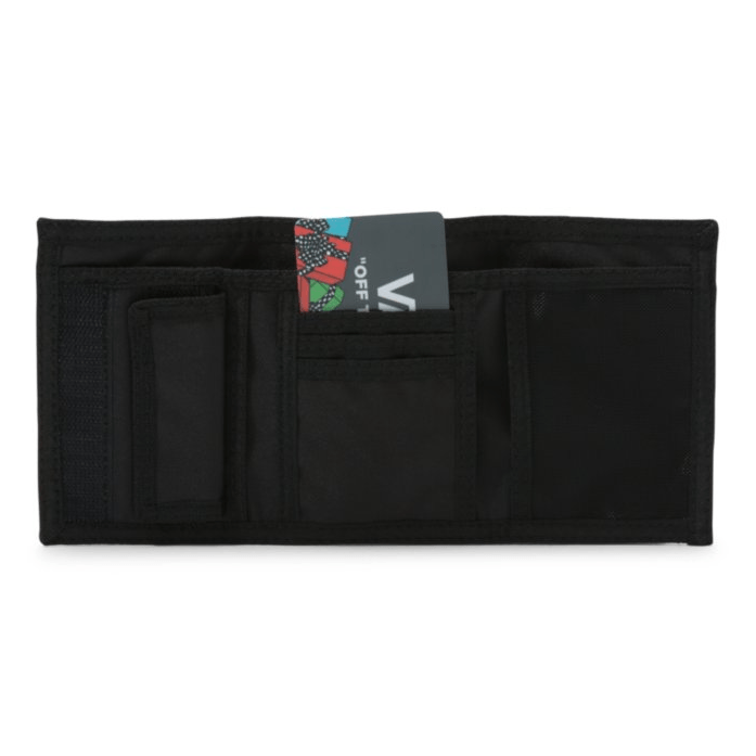 VANS Slipped Velcro Wallet Black/White Checkerboard Men's Wallets Vans