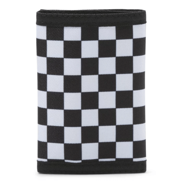 VANS Slipped Velcro Wallet Black/White Checkerboard Men's Wallets Vans