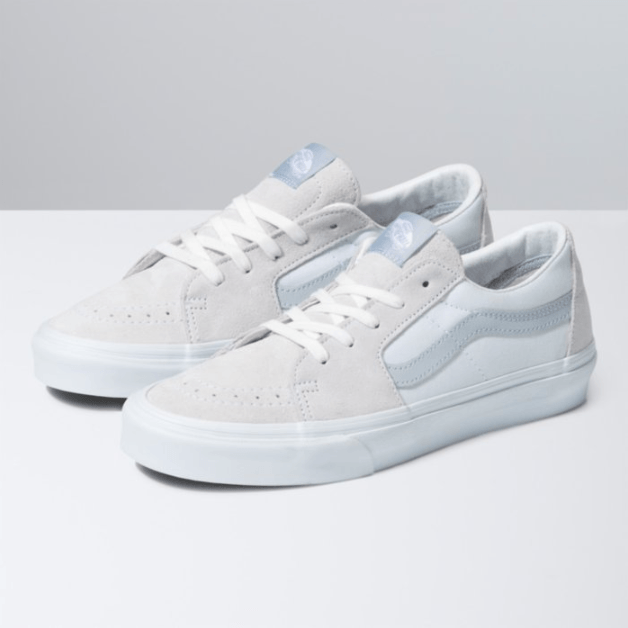 VANS Women's Sk8-Low Shoes Clouds Grey Dawn Women's Skate Shoes Vans