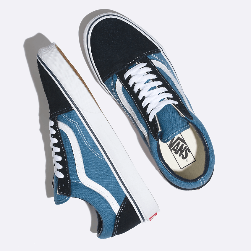 VANS Old Skool Shoes Navy Men's Skate Shoes Vans