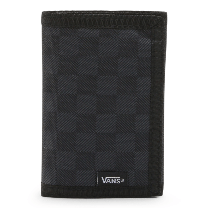 VANS Slipped Velcro Wallet Black/Charcoal Men's Wallets Vans