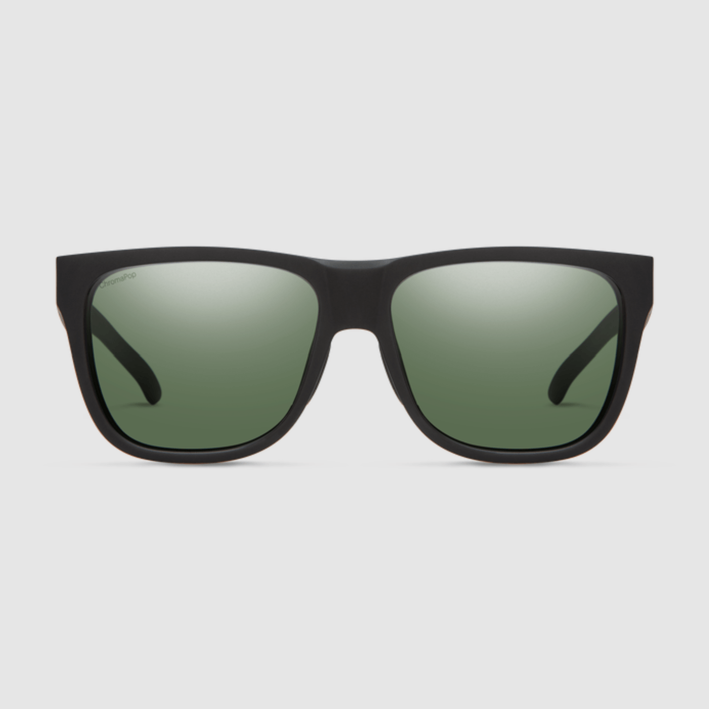 SMITH Lowdown 2 Matte Black - ChromaPop Grey Green Polarized Sunglasses Sunglasses Smith 