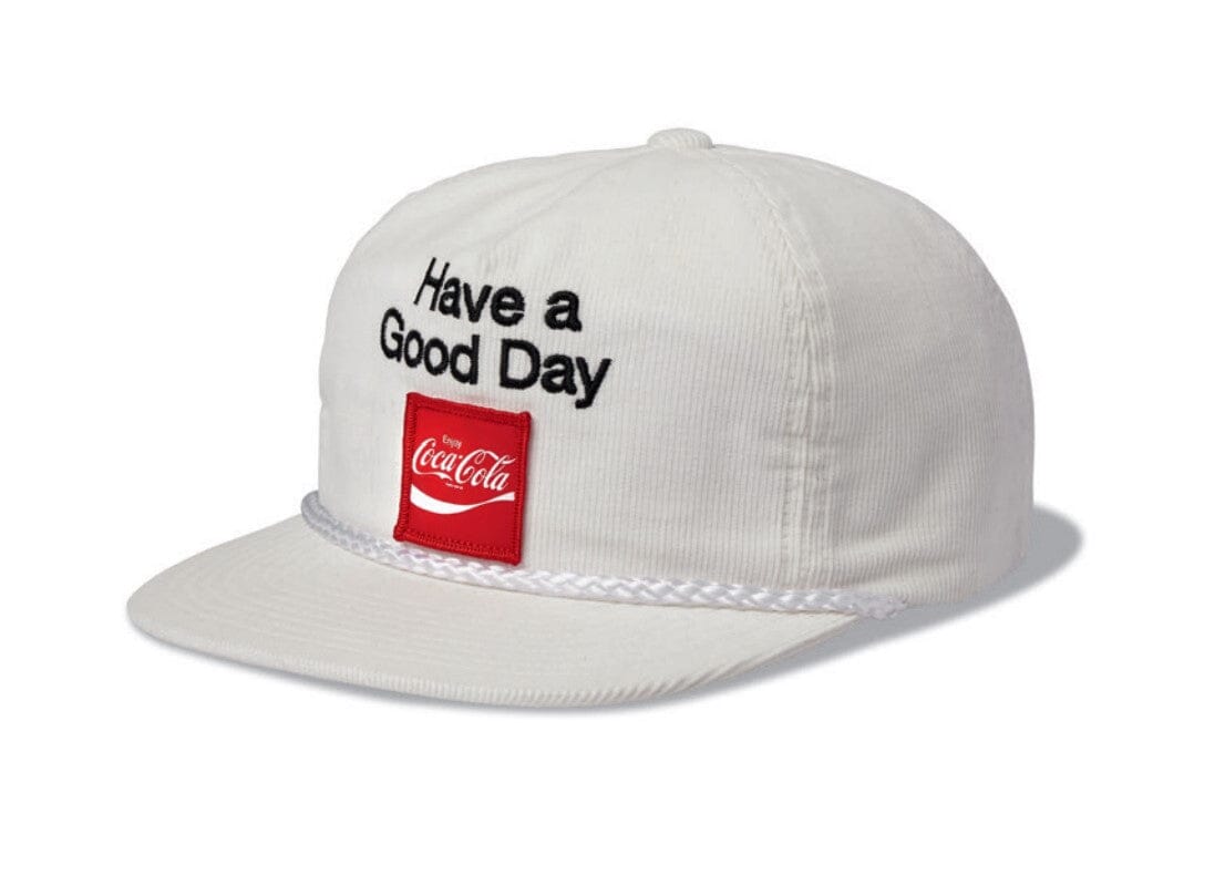 BRIXTON Coca-Cola Good Day HP Cap White Men's Hats Brixton
