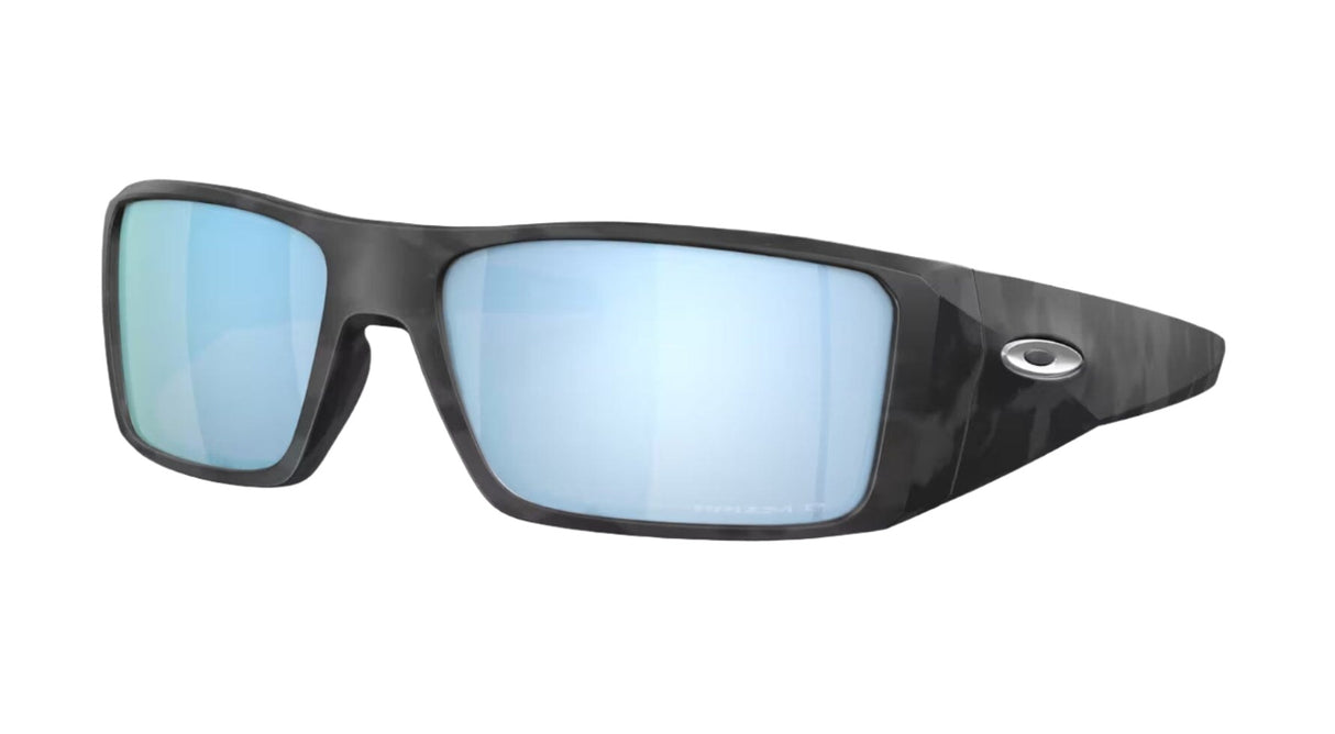 OAKLEY Heliostat Matte Black Camo - Prizm Deep Water Polarized Sunglasses Sunglasses Oakley