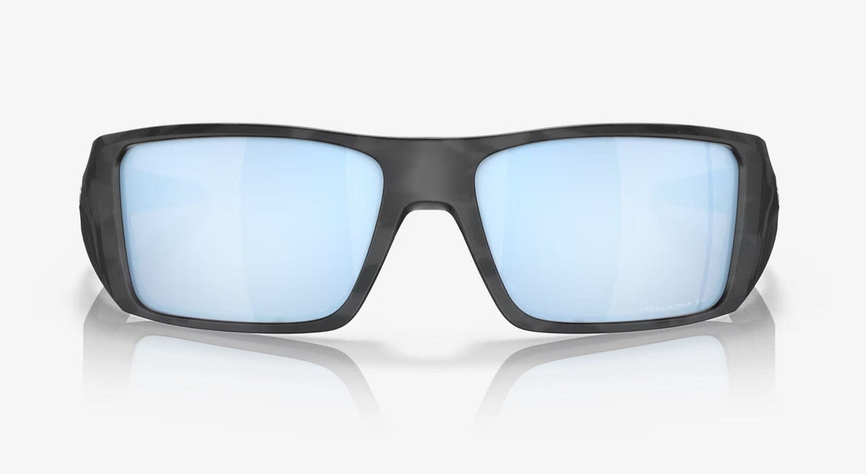 OAKLEY Heliostat Matte Black Camo - Prizm Deep Water Polarized Sunglasses Sunglasses Oakley