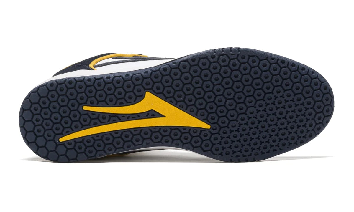 LAKAI Telford Low Shoes Navy/White Suede Men's Skate Shoes Lakai