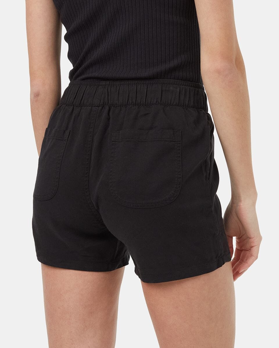 TENTREE Women's Instow Shorts Meteorite Black Women's Shorts Tentree