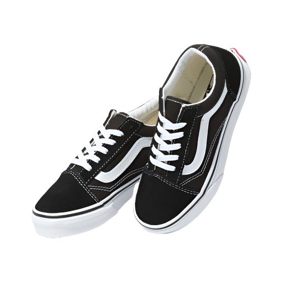VANS Old Skool Youth Black/True White Youth and Toddler Skate Shoes Vans
