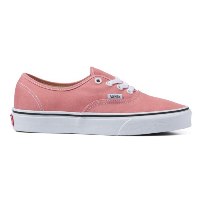 VANS Authentic Shoes Women's Rosette/True White Women's Skate Shoes Vans 4.5