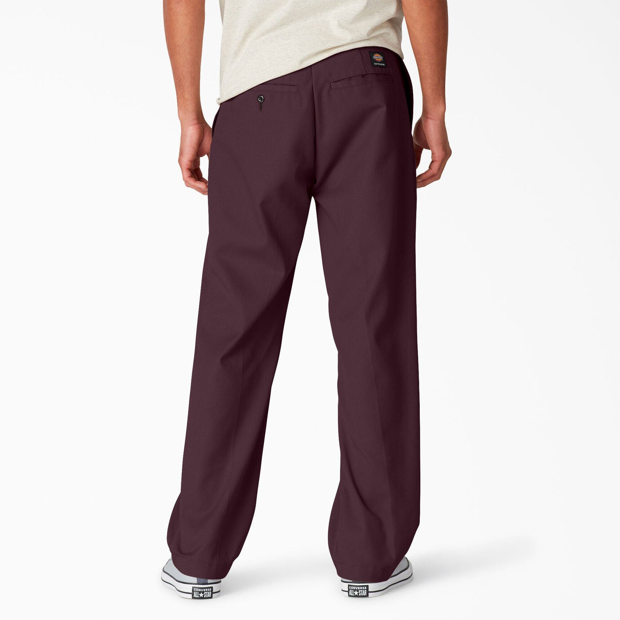 DICKIES Skateboarding Twill Pants Maroon Men's Pants Dickies