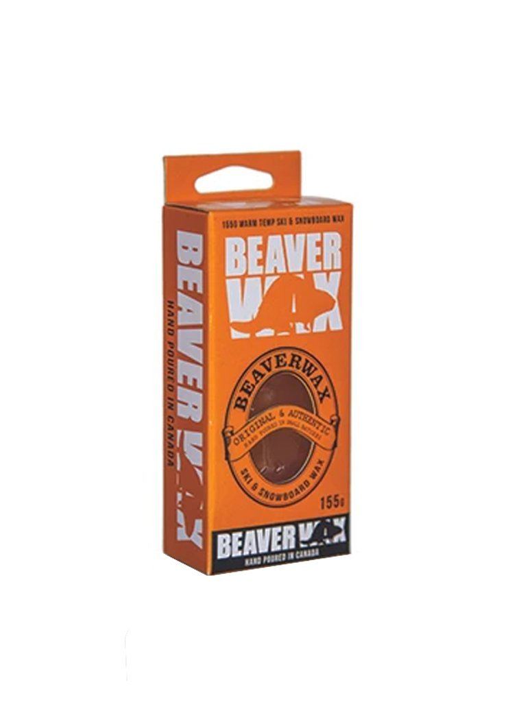 BEAVERWAX Warm Temperature Snowboard Wax Skateboard Wax BeaverWax