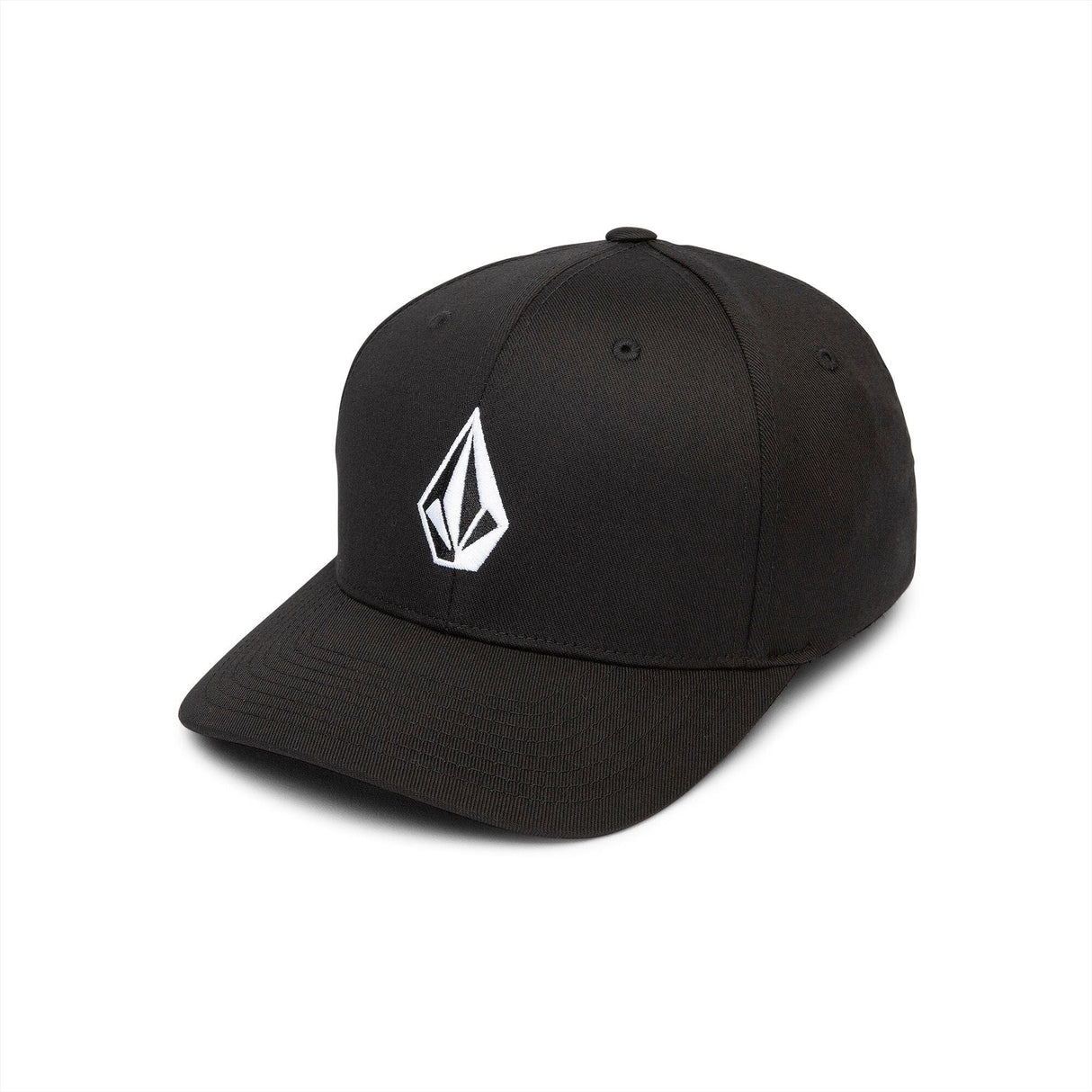 VOLCOM Full Stone Flexfit Hat Black Men's Hats Volcom