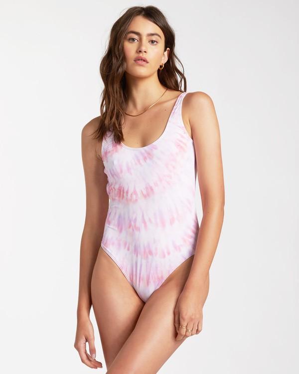 BILLABONG Keep It Mellow One Piece Swimsuit Multi WOMENS APPAREL - Women's Swimwear 1 Piece Billabong S