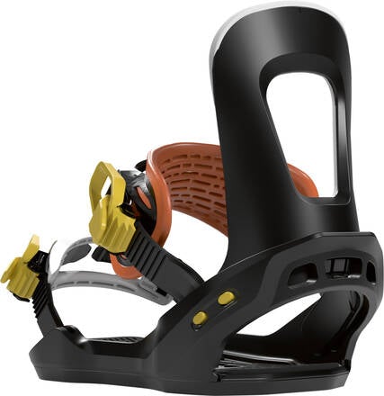 BATALEON Stuntwood Bindings Youth Black 2022 Youth Snowboard Bindings Bataleon
