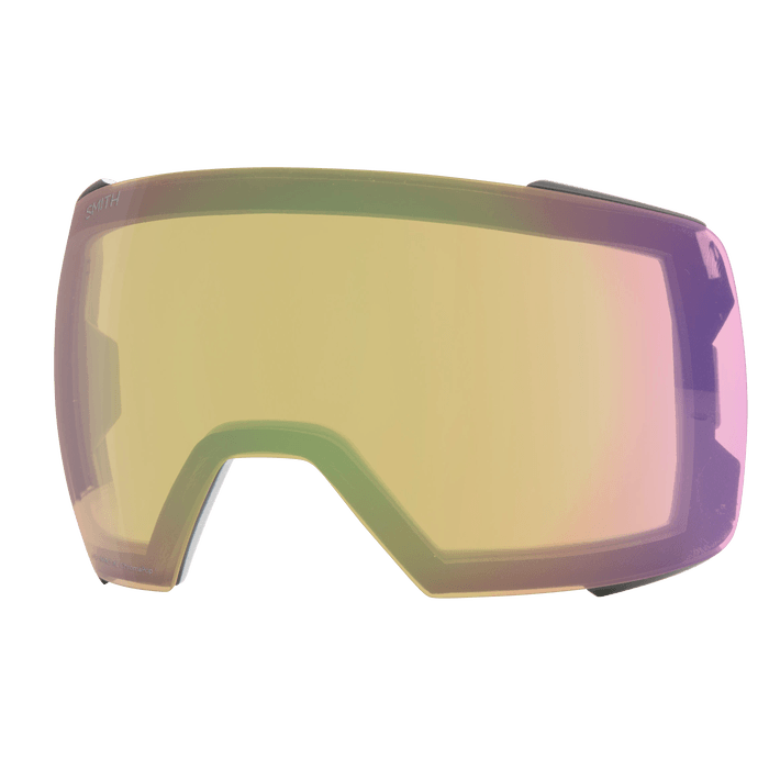 SMITH I/O Mag XL Black - ChromaPop Sun Red Mirror + ChromaPop Storm Yellow Flash Snow Goggle Snow Goggles Smith
