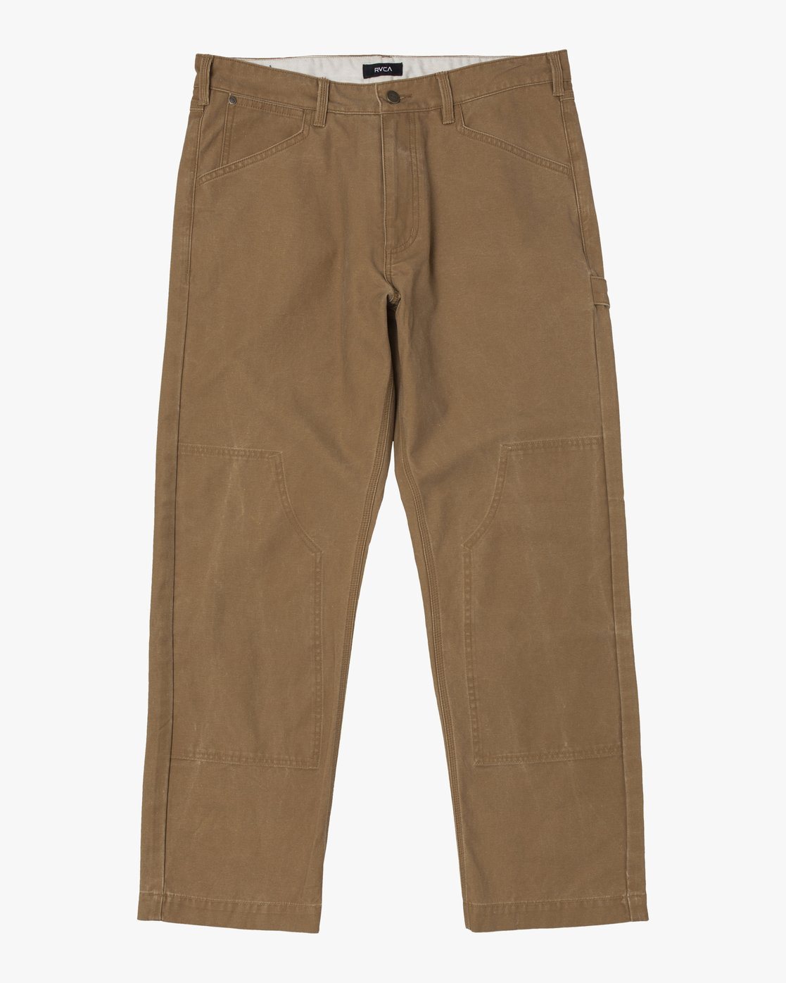 RVCA Chainmail Relaxed Fit Pant Camel MENS APPAREL - Men's Pants RVCA 32