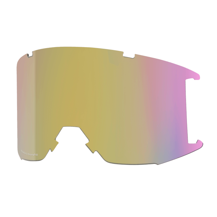 SMITH Squad XL Black - ChromaPop Sun Red Mirror + ChromaPop Storm Yellow Flash Snow Goggle Snow Goggles Smith