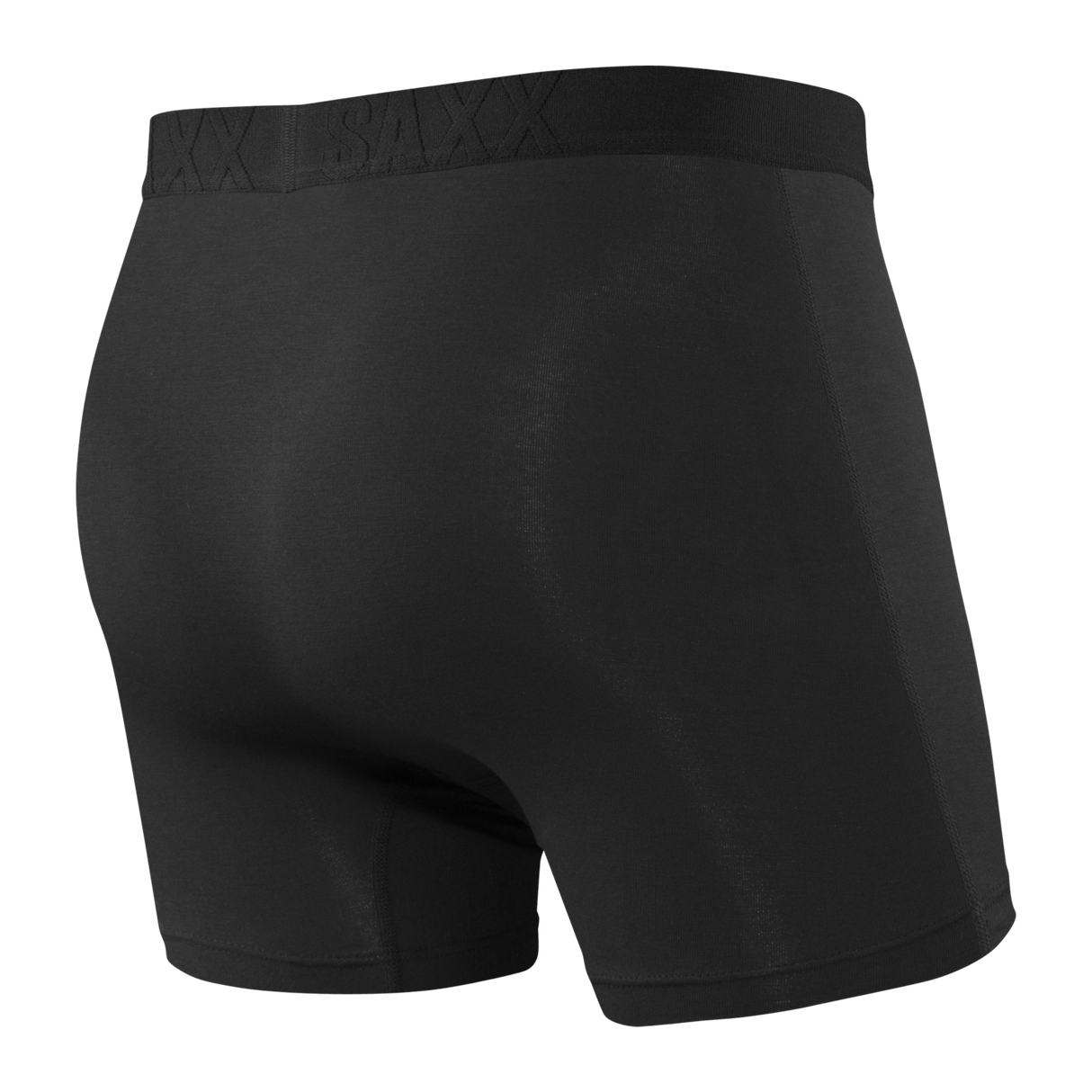 SAXX Ultra Fly Boxer Brief Black/Black MENS APPAREL - Men's Underwear Saxx