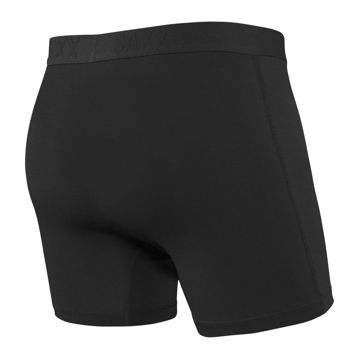 SAXX Vibe Boxer Brief Underwear Black/Black Men's Underwear Saxx