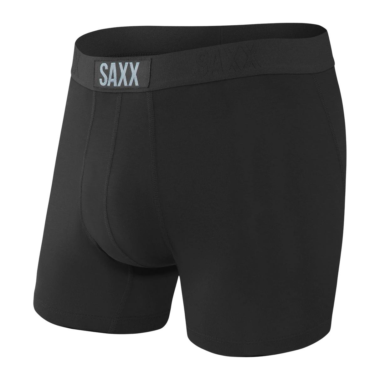 SAXX Vibe Boxer Brief Underwear Black/Black Men's Underwear Saxx
