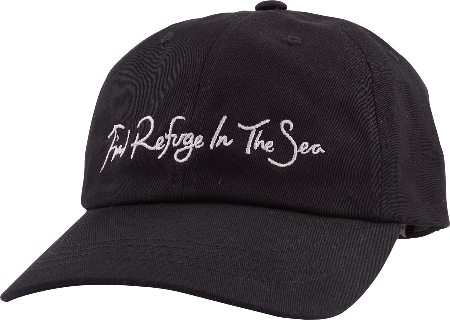 SALTY CREW Refuge Dad Hat Women's Faded Black Women's Headwear Salty Crew 