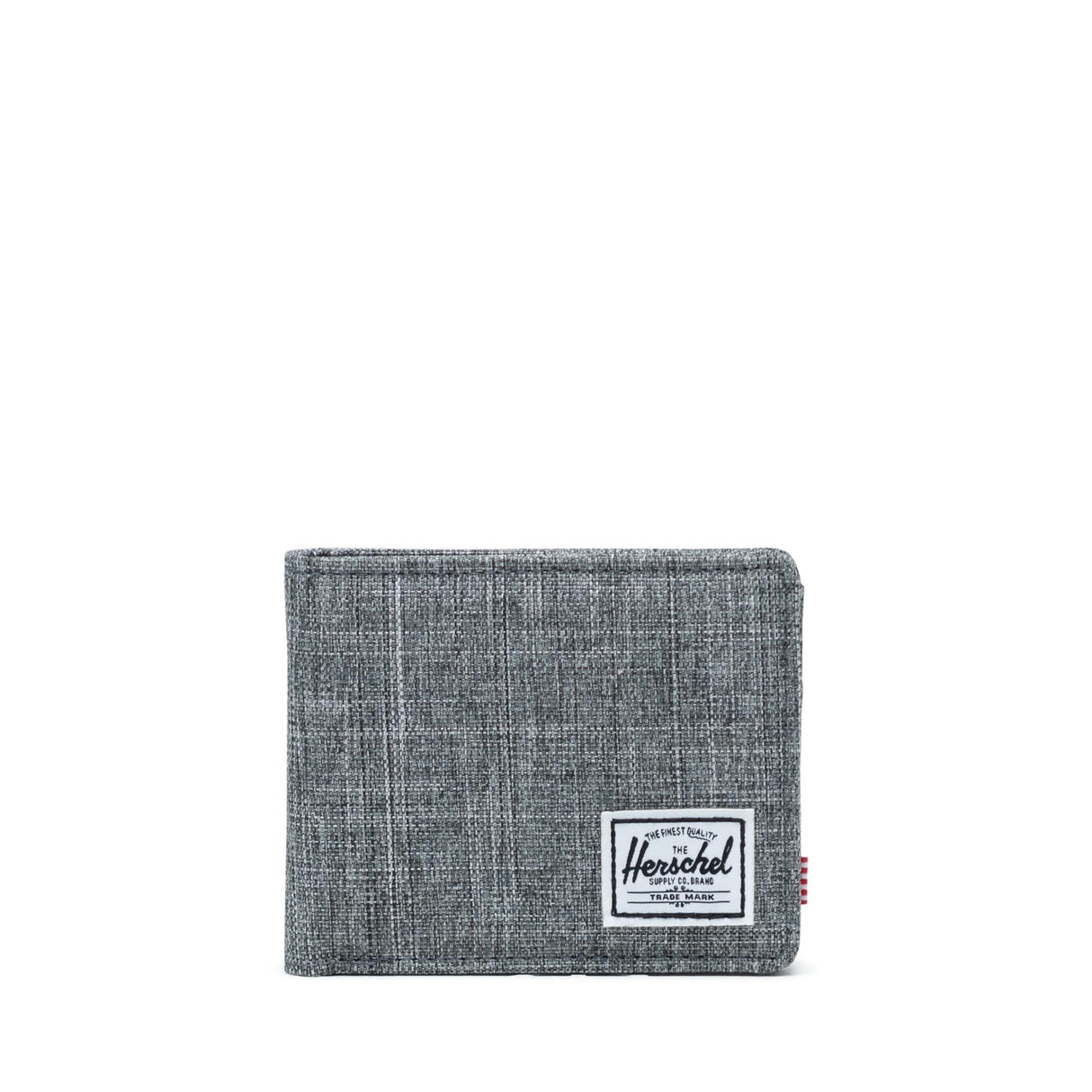 HERSCHEL Roy Wallet Raven Crosshatch Men's Wallets Herschel Supply Company