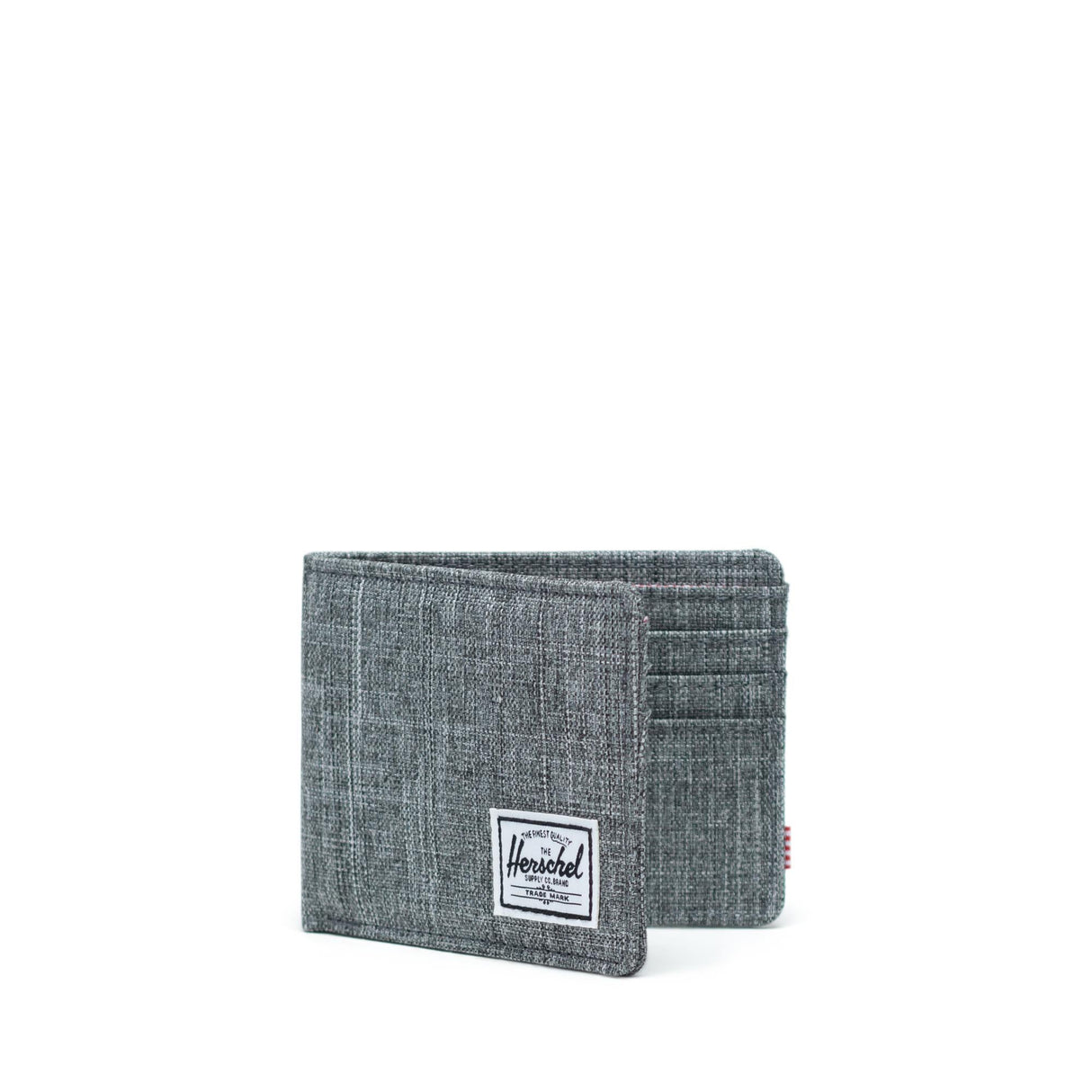 HERSCHEL Roy Wallet Raven Crosshatch Men's Wallets Herschel Supply Company