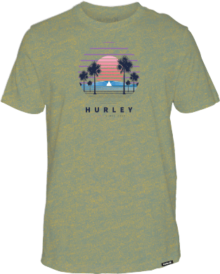 HURLEY Everyday Pacific Fade T-Shirt Armadillo Men's Short Sleeve T-Shirts Hurley 