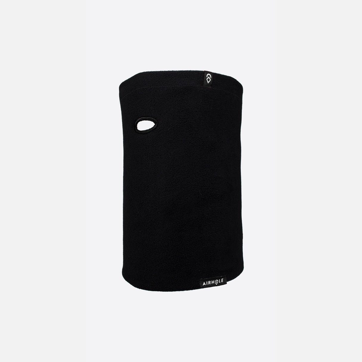 AIRHOLE Airtube Classic Polartec Shearling Fleece Facemask Black Winter Face Masks Airhole