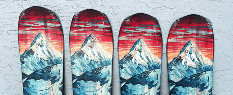 devine ride ski snowboard shop servicing skateboard watersports Jacuzzi Rainbow Hands Jet 8.5" Deck The Dark Slide edging more natural and early wake jumps more approachable Freeride Boardshop | Canadian Snowboard,