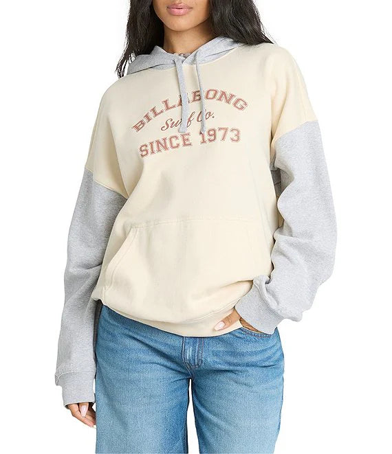 BILLABONG Women's Gold Coast Hoodie Salt Crystal