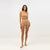 RHYTHM Women's Sunbather Stripe Crop Bikini Top Chocolate Women's Bikini Tops Rhythm 