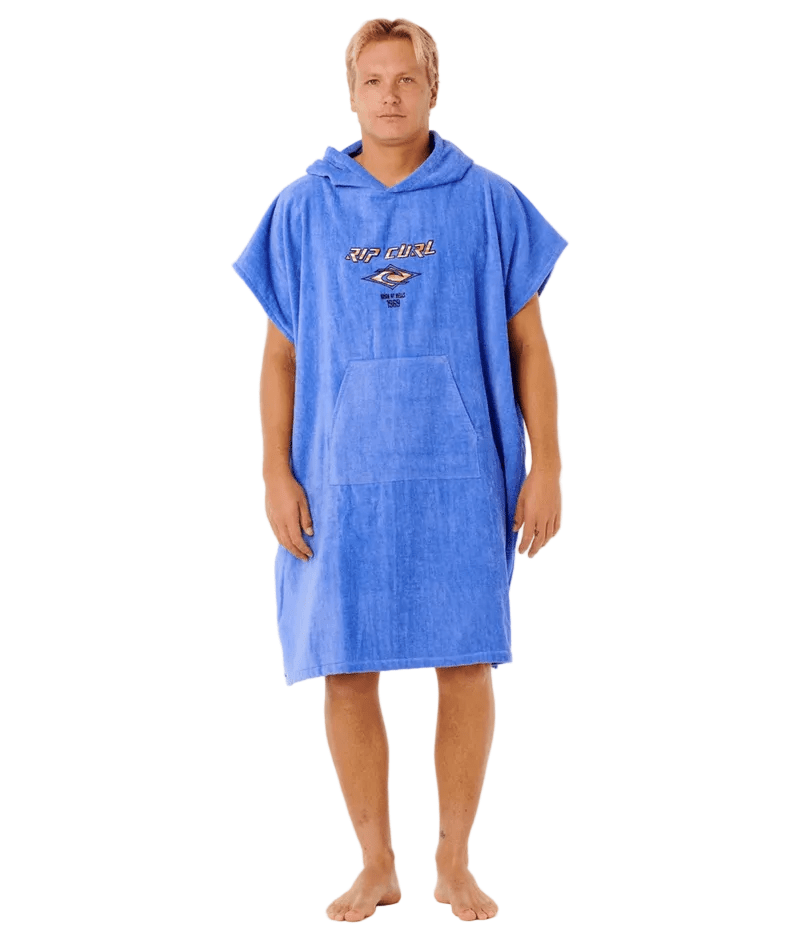 RIP CURL Logo Hooded Towel Blue Haze Towels Rip Curl 