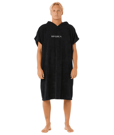 RIP CURL Brand Hooded Towel Black/Grey Towels Rip Curl 