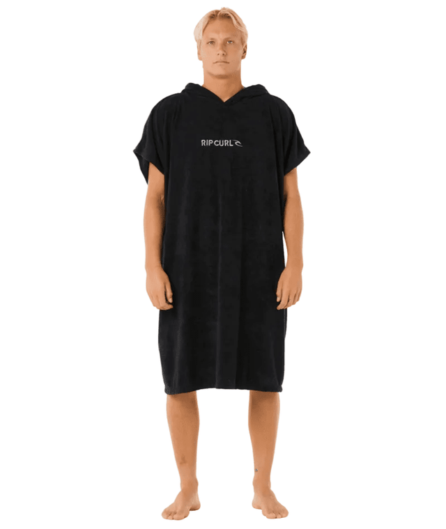RIP CURL Brand Hooded Towel Black/Grey Towels Rip Curl 
