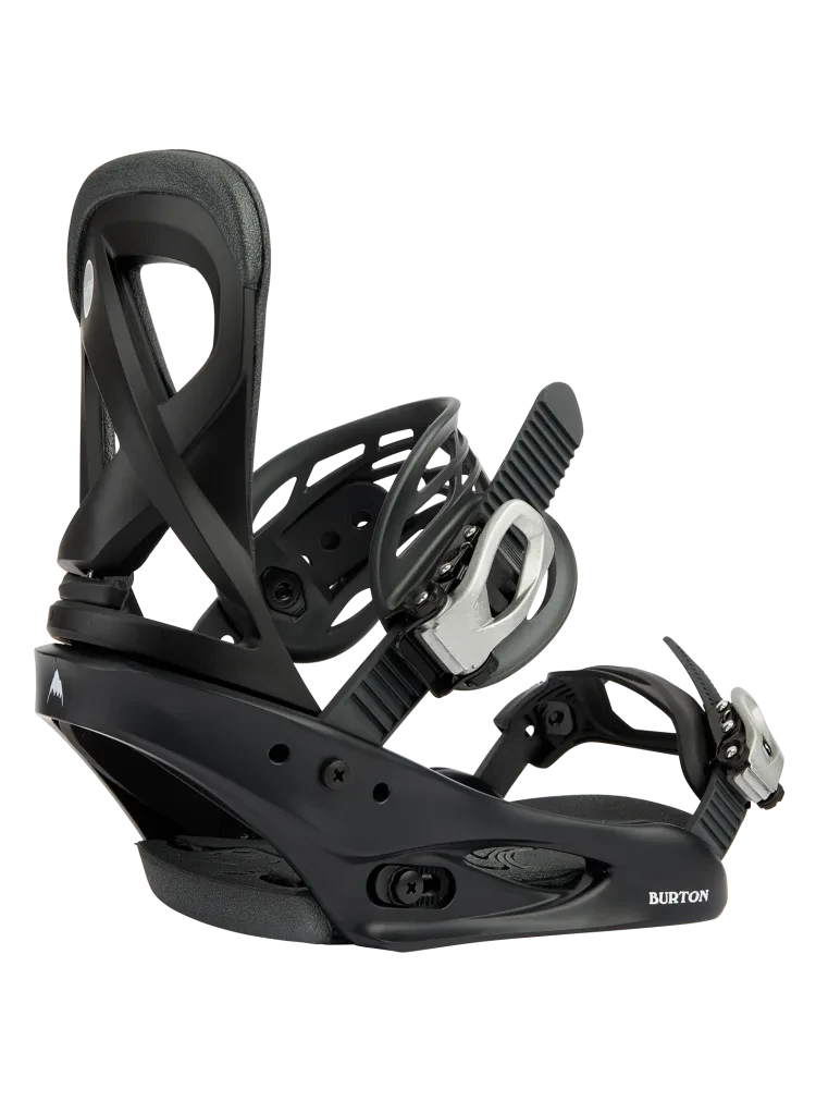 BURTON Women's Scribe Re:Flex Snowboard Bindings Black 2026 Women's Snowboard Bindings Burton 