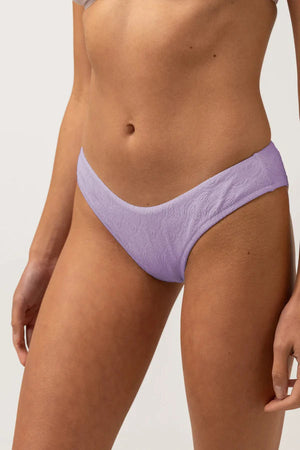RHYTHM Women's Ritual Paisley Holiday Pant Bikini Bottom Lilac Women's Bikini Bottoms Rhythm 