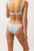 RHYTHM Women's Isla Rib Hi Cut Bikini Bottom Cool Blue Women's Bikini Bottoms Rhythm 