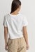 RHYTHM Women's Fern Vintage Crop T-Shirt Vintage White Women's T-Shirts Rhythm 
