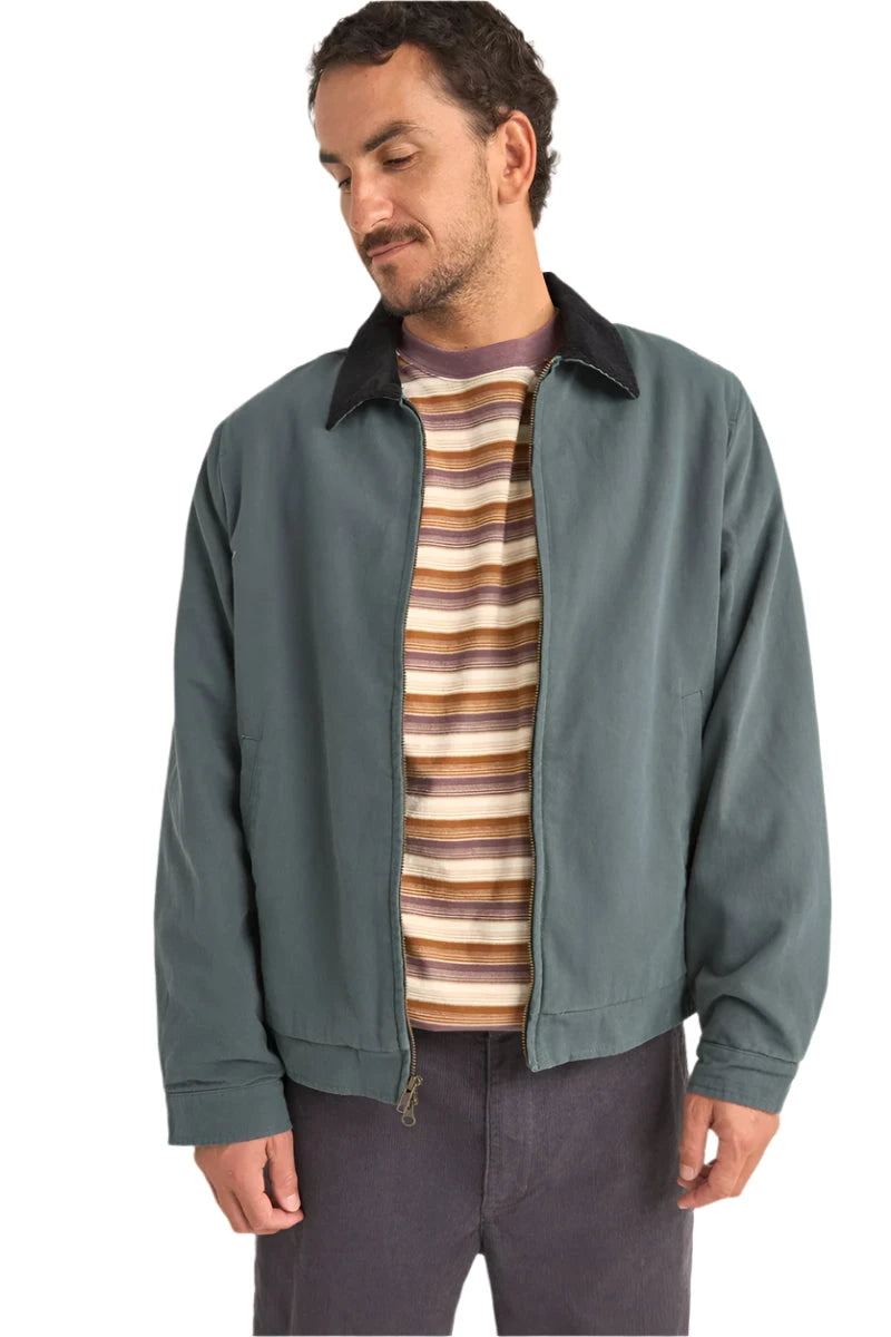 RHYTHM James Jacket Dark Green Men's Street Jackets Rhythm 