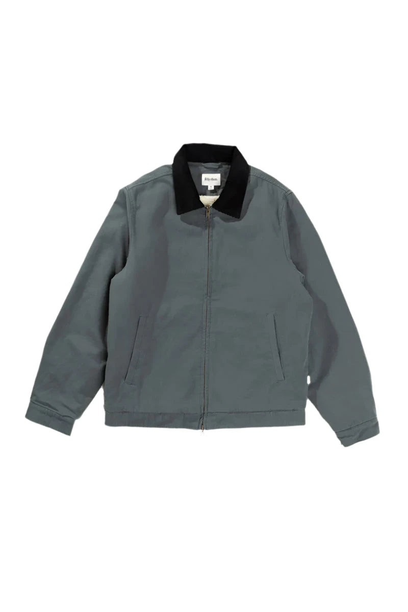 RHYTHM James Jacket Dark Green Men's Street Jackets Rhythm 