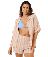RIP CURL Women's Premium Surf Stripe Short Multicolour Women's Shorts Rip Curl 