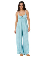 RIP CURL Women's Half Moon Bay Tile Jumpsuit Sea Blue Women's Rompers & Jumpsuits Rip Curl 